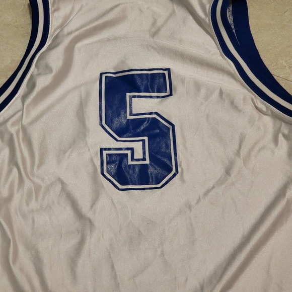 Vintage 90s UConn Huskies Connecticut Basketball #5 Speedline Jersey Size XL - Picture 9 of 10